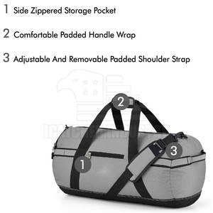 Bolsas de lona de viaje hechas en Pakistán Bolsas de lona de gran capacidad Deportes al aire libre Seco impermeable - Product Image 3