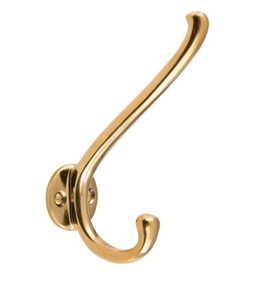 Wholesale Brass Material Wall Mounted <b>Coat</b> <b>Hooks</b> for Clothing in Hotels Restaurants Home Kitchen Use - Product Image 4