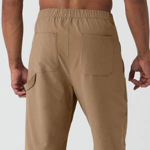 OEM Custom Manufacture Urban Sport Tapered <b>Joggers</b> for Men - Stylish Slim-Fit <b>with</b> <b>Zip</b> <b>Pockets</b> - Product Image 4