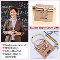 Lehrer Werts ch ätzung Geschenke für Frauen Lehrer Armbänder Danke Geschenk Ende des Jahres Lehrer Werts ch ätzung Werbe geschenkset