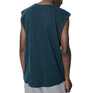 Service OEM directement du fabricant, débardeur en maille respirante de haute qualité pour homme, design oversize tendance à prix avantageux - Product Image 4