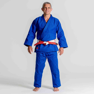 Uniforme de Judo Transpirable con Logotipo Personalizado y Color Personalizado, Impreso en Serigrafía, para Entusiastas de las Artes Marciales, Tejido Doble, 340g, Algodón - Product Image 2