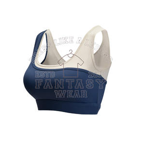 FANTASY WERA Premium Cross Back Hollow Out Training Yoga Gym Running Vest soutien-gorge de sport respirant sans fil pour femmes certifié CE - Product Image 5