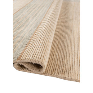 Alfombra de Lana Tejida a Mano Tesoro, Modelo Gold Hwl-254, Diseño Abstracto Clásico de 10 mm de Grosor, para Sala de Estar, Dormitorio, Entrada, Pasillo, Hecha a Mano - Product Image 2