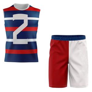 L'uniforme de football américain de polyester d'OEM 100% place des techniques imprimées par maillot de la nouvelle sublimation 7v7 de conception - Product Image 1
