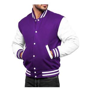 Veste de baseball noire pour hommes, mode vierge, logo personnalisé, veste d'extérieur d'hiver pour hommes - Product Image 5