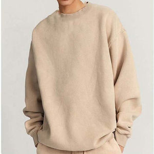 Sweat à capuche homme sur mesure à épaules tombantes, épais, délavé à l'acide, avec boutons et impression numérique - Product Image 5