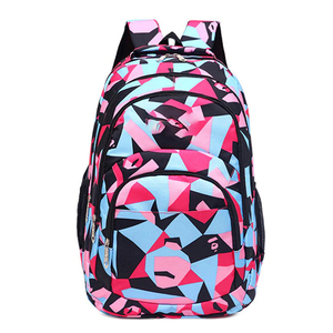 Sac à dos imperméable de grande taille personnalisé de haute qualité avec motif rayé, faible MOQ pour une utilisation scolaire - Product Image 4