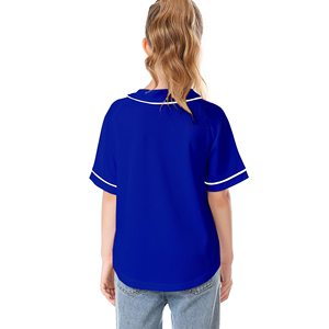 Trendy Hip Hop <b>Short</b> <b>Sleeve</b> Kids <b>Black</b> and White with Button Knitted Fabric Silk Screen Printing T-<b>shirt</b> for <b>men</b> DDP Shipping - Product Image 3