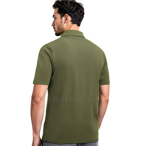 Camisetas Polo de Cuello en V de Algodón de Alta Calidad, Camisetas Polo de Cuello en V en Oferta, Camisetas Polo de Cuello en V con MOQ Bajo - Product Image 3