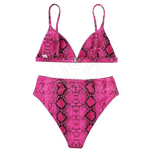 Conjunto de Bikini de 2 Piezas para Mujer, Más Vendido, con Logotipo Frontal, 100% Algodón, Personalizable, de Secado Rápido y Transpirable, de Alta Calidad, en Venta - Product Image 2