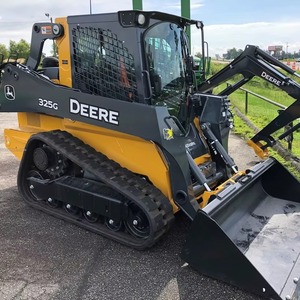 Tout neuf et utilisé Johnn Deer 325G Skid Steer Loader Crawler Mini chargeur frontal à vendre - Product Image 1