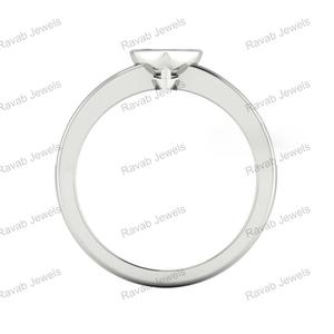 Nouvelle Arrivée Souvenir Bijoux 925 En Argent Sterling Pierre Réglage 6mm Coeur Vide Lunette Résine Cendres Femmes Anniversaire Cadeau Bande Anneau - Product Image 3