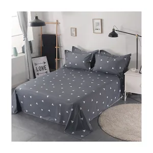 Op Maat Gemaakte Lakens Vier Seizoen Volledig Bedrukte Flat Laken Kids Volwassen Bedsprei Bed Kussenset Beddengoed Set