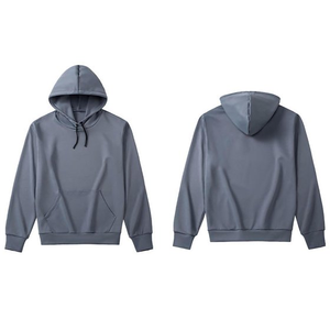 Sudaderas con capucha de moda de lana en blanco para hombres, Sudadera con capucha al por mayor, Sudadera con capucha sólida barata Unisex a granel, sudaderas con capucha personalizadas - Product Image 4