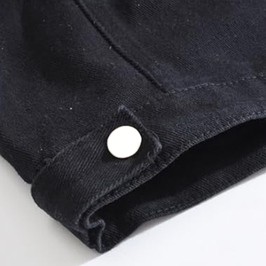 เสื้อกั๊กยีนส์สำหรับผู้ชายดีไซน์แบบแขนกุด - Product Image 5