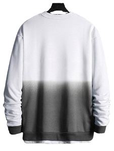 Sudadera de hombre de alta calidad M & F con logotipo personalizado 100% poliéster algodón patrón 3D tejido de punto teñido liso para invierno - Product Image 3