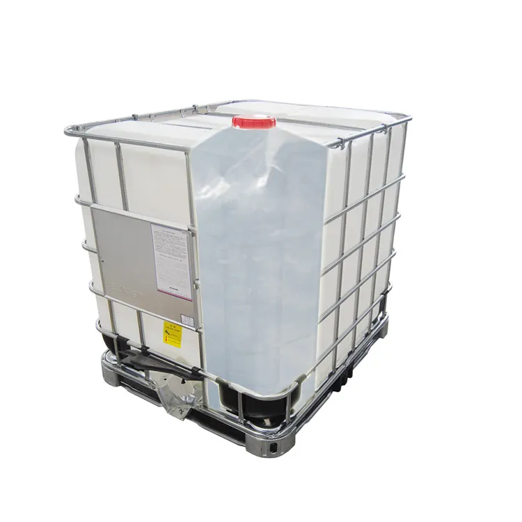 Réservoir de stockage de liquides 1000L, conteneur en vrac intermédiaire IBC, réservoir fourre-tout pour liquides