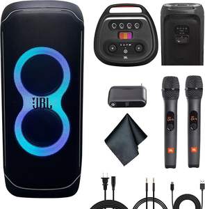 HAUTE QUALITÉ - Enceinte portable PartyBox Ultimate 1100W - Wi-Fi - Son puissant et spectacle de lumière + Deux microphones sans fil - Product Image 1