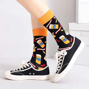 Calcetines suaves de moda para hombres y mujeres, ligeros, transpirables, cómodos, perfectos para uso casual, gimnasio, fitness, caminar y correr. - Product Image 3