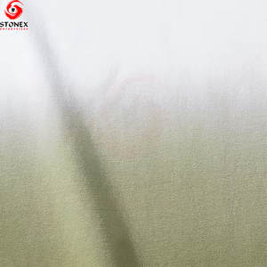 T-shirt Homme Oversize Printemps en Gros 100% Coton Col Rond Style Urbain Dégradé Décontracté Respirant Écologique Personnalisable - Product Image 6