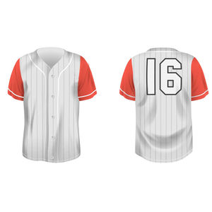 Uniforme de baseball populaire Uniformes de baseball respirant et confortable nouveau style personnalisé en polyester avec design personnalisé - Product Image 6