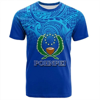 Personnalisé 3D Imprimé Îles Marshall Hawaii T-Shirt Polynésien Sanglier Tusk Tatouage Tribal Tshirt Hommes Femmes Streetwear Unisexe Tee Tops
