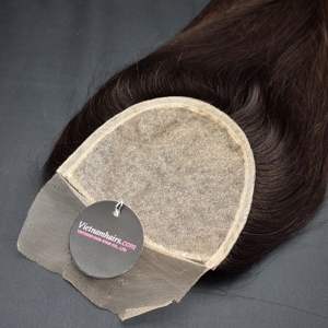 Vente en gros d'extensions de cheveux Remy vietnamiens 2025 bruts de haute qualité 100% fermeture confortable et facile à porter avec une cuticule complète en soie - Product Image 2