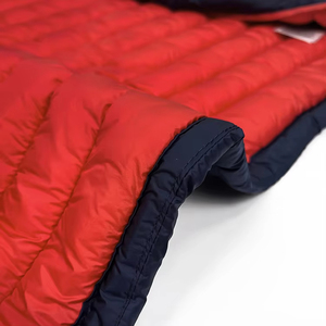Veste d'hiver en duvet pour hommes en gros manteau nouveau Design col rabattu fermeture éclair coton matériel - Product Image 5