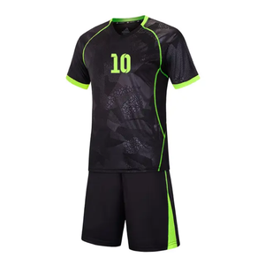 Uniforme de fútbol de poliéster de alta calidad personalizado para hombres, kit deportivo de fútbol impreso, camisetas MOQ bajas, Tops con impresión por sublimación - Product Image 5