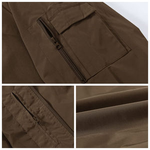 Chaqueta de bombardero Retro de carreras Vintage de alta calidad, estilo de calle, decoración bordada, Chaqueta ligera con relleno de poliéster para hombres - Product Image 5