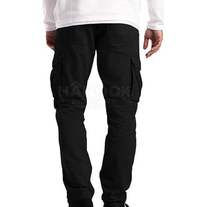 Pantalon cargo décontracté léger pour homme grande taille - 100% coton - Pantalon de sport pour l'extérieur - Product Image 3