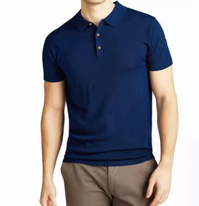 OEM personalizado Polo camiseta transpirable en blanco bordado Logo Plain Sport manga corta hombres Golf Polo camisetas - Product Image 2