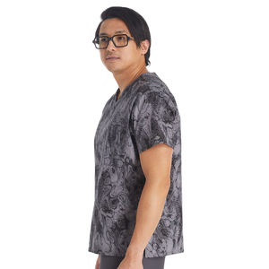 Conjuntos de uniformes de algodón de alta calidad para hombre, uniformes tonales con estampado topográfico, venta de liquidación, ropa de Hospital - Product Image 3