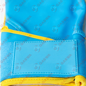 Gants de frappe de baseball bleus et jaunes antidérapants très durables Service ODM et OEM Gants de frappeur de baseball à vendre à bas prix - Product Image 3