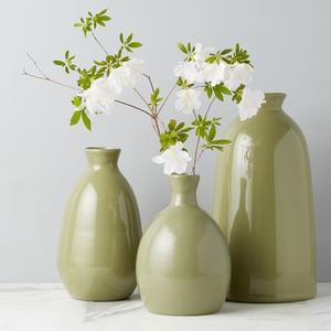 Vase à fleurs en métal classique de luxe fabriqué à la main avec décoration de table pour la décoration intérieure du salon - Product Image 6