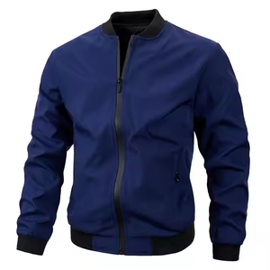 Samavia เสื้อแจ็กเก็ตบอมเบอร์แขนหนัง PU สำหรับผู้ชายเสื้อแจ็คเก็ตทีมโรงเรียนเบสบอลสไตล์เลตเทอร์แมนออกแบบได้ตามต้องการ - Product Image 5