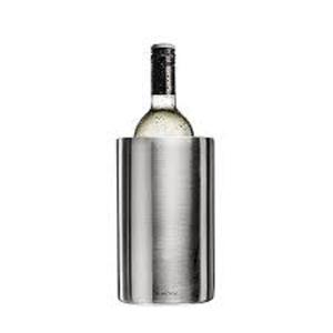 Soporte decorativo para enfriador de vino de una sola botella, Cubo de vino martillado de acero inoxidable de alta venta, acabado pulido - Product Image 6