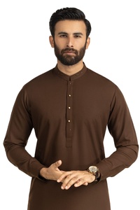 Traje Punjabi de Algodón para Hombre, Elegante, para Bodas y Fiestas, Transpirable y Absorbente de Humedad, de Pakistán - Product Image 6