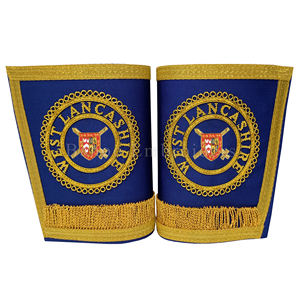 ถุงมือช่างก่ออิฐสำหรับ superintendent-Masonic regalia Gauntlets - Product Image 2