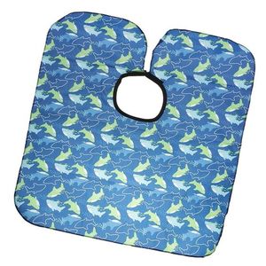 Logotipo personalizable Cómodo Gorro de cuello elástico Impermeable Poliéster Capa de peluquería profesional - Product Image 3