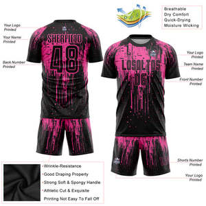 2024 nuevo diseño de alta calidad camisetas de fútbol para hombres fábrica Original fútbol conjunto completo uniforme de equipo de entrenamiento al por mayor - Product Image 2