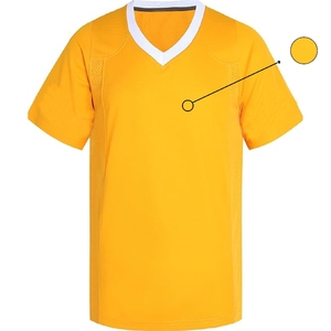 American Mesh Football Customized Polyester <b>Cropped</b> Soccer American Football Jersey Streetwear - Product Image 3