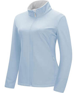Veste Softshell imperméable légère pour femme coupe-vent respirant doublure polaire chaude course randonnée moto course automobile - Product Image 1
