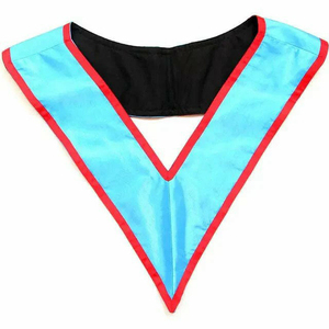 Colliers d'officier maçonniques Rite Français Rite Écossais en métal plaqué or, bijoux de haute qualité à prix raisonnable, logo personnalisé - Product Image 3