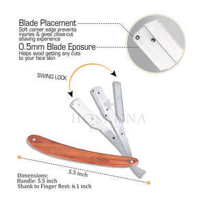Maquinillas de afeitar de Material duradero MOQ bajo Maquinillas de afeitar de aseo para hombres Maquinillas de afeitar para depilación Maquinillas de afeitar - Product Image 2