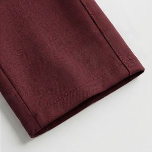 Wholesale <b>Men</b> Casual Slim Fit Pants Luxury <b>Lightweight</b> <b>Summer</b> Smart <b>Trouser</b> Flat Front Mid Waist Straight Bottom Male - Product Image 6