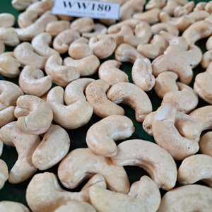 W180 Cashew <b>Nuts</b> Cashew Kernels W180 Custom Packaging SANTIGO Kaju Badam - Product Image 1