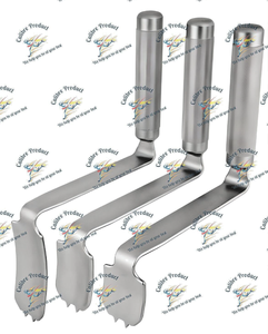 Juego De 3 Retractores De Mini-Deltoides Weatherly Cirugía De Artoplastia De Hombro S,M,L - Product Image 1