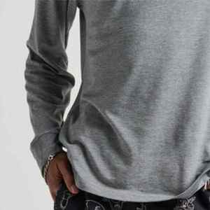 OEM <b>Men's</b> Casual Cotton T-Shirt Full-Length Pants Set Comfortable Daily Wear with <b>Long</b> Pants Short Sleeve 220 Gram Fabric Weight - Product Image 3